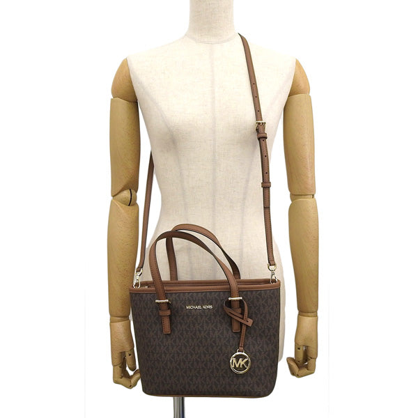 マイケルコース バッグ レディース アウトレット トートバッグ ハンドバッグ 2WAY ブラウン JET SET TRAVEL 35T9GTVT0B-BROWN MICHAEL KORS