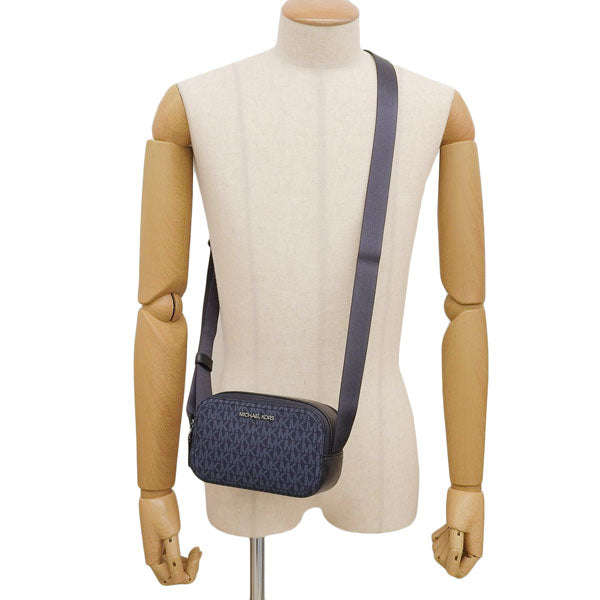 マイケルコース バッグ メンズ レディース ショルダーバッグ アウトレット ネイビー COOPER DBL ZIP MD CAMERA BAG 37F4LCOC6B-ADMRLPL MICHAEL KORS