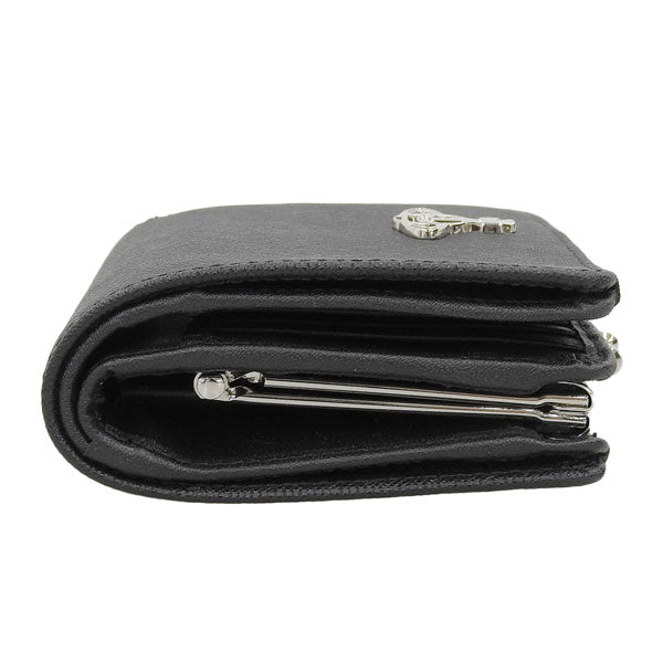 ヴィヴィアンウエストウッド 財布 レディース 二つ折り財布 レザー ブラック WALLET FR PKT 5115002YWL001NN401 VIVIENNE WESTWOOD
