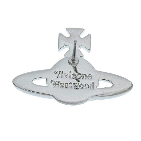 ヴィヴィアンウエストウッド アクセサリー レディース ピアス アウトレット プラチナム×グリーン KIKA EARRINGS 6201006902P442 VIVIENNE WESTWOOD