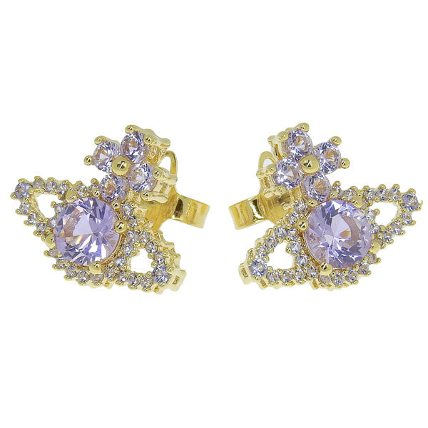 ヴィヴィアンウエストウッド アクセサリー レディース ピアス アウトレット ゴールド VALENTINA ORB EARRINGS 6201010102R638 VIVIENNE WESTWOOD