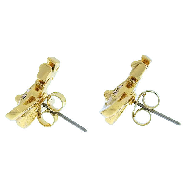 ヴィヴィアンウエストウッド アクセサリー レディース ピアス ゴールド×ベージュ NEIL MINI BAS RELIEF PENDANT-EARRINGS 6201032402R516 VIVIENNE WESTWOOD