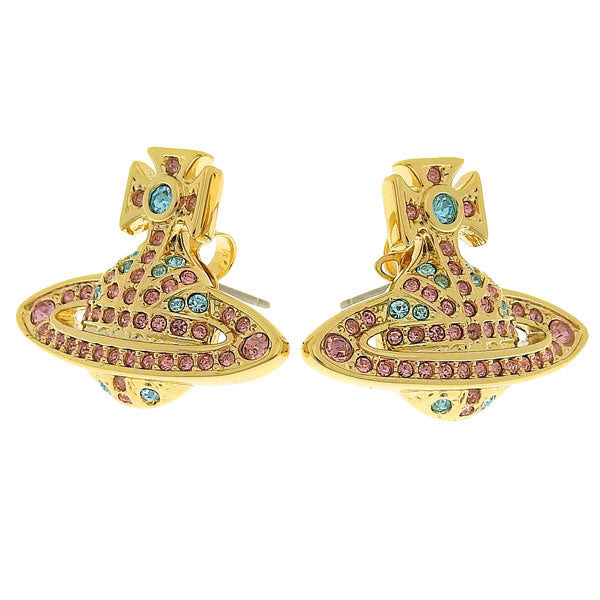 ヴィヴィアンウエストウッド アクセサリー レディース ピアス アウトレット ゴールド JACK BAS RELIEF EARRINGS 6201032802R517 VIVIENNE WESTWOOD