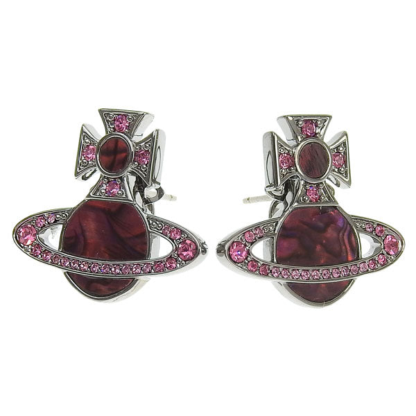 ヴィヴィアンウエストウッド アクセサリー レディース ピアス アウトレット レッド Orecchini Dorina earrings Ruthenium 6201036D02S366 VIVIENNE WESTWOOD
