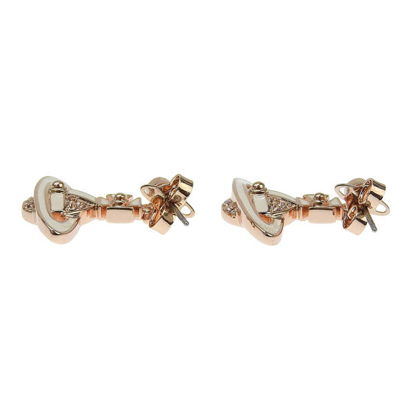 ヴィヴィアンウエストウッド アクセサリー レディース ピアス アウトレット ピンクゴールド×アイボリー NEIL MINI BAS RELIEF EARRINGS 6202014L02G231