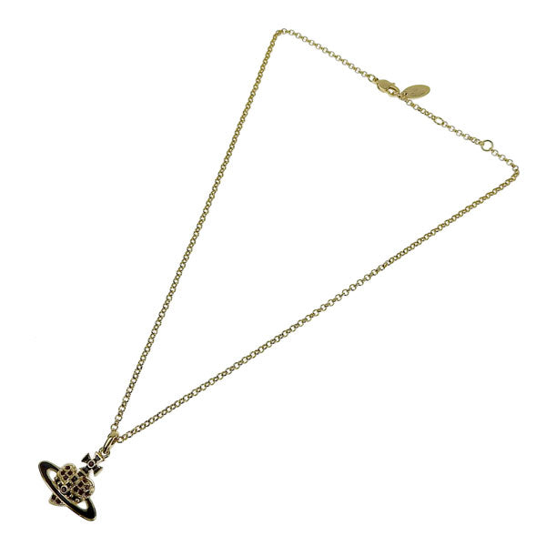 ヴィヴィアンウエストウッド アクセサリー レディース ネックレス アウトレット ゴールド×ブラック REVERSE HEART PENDANT NECKLACE 6302039O02R279