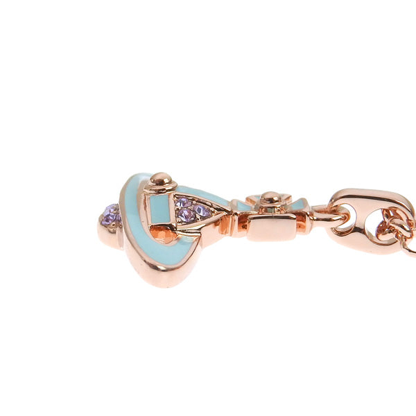 ヴィヴィアンウエストウッド アクセサリー レディース ネックレス アウトレット ローズゴールド×ブルー NEIL MINI BAS RELIEF 6302039P02G191 VIVIENNEWESTWOOD