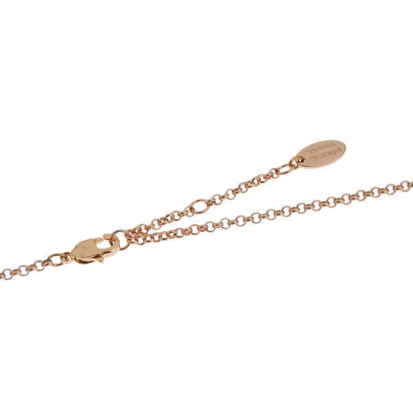 ヴィヴィアンウエストウッド アクセサリー レディース ネックレス アウトレット ローズゴールド×ブルー NEIL MINI BAS RELIEF 6302039P02G191 VIVIENNEWESTWOOD