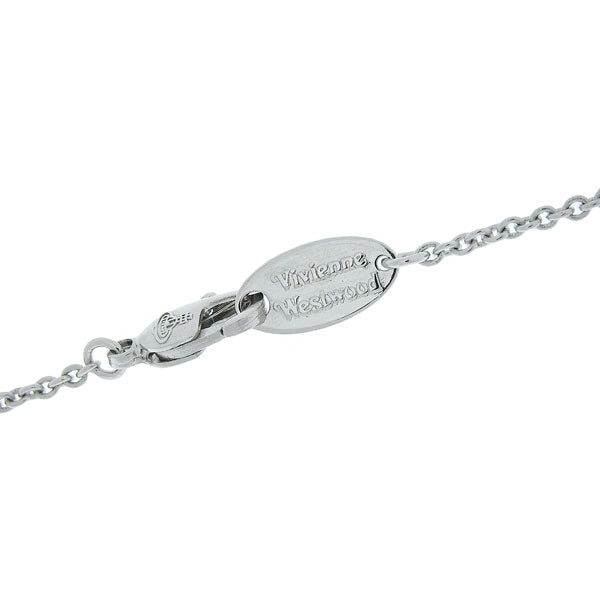 ヴィヴィアンウエストウッド アクセサリー レディース ネックレス アウトレット プラチナム×ブラック MAN.AVALON SMALL BAS RELIEF P NECKLACE 630203EB02P481
