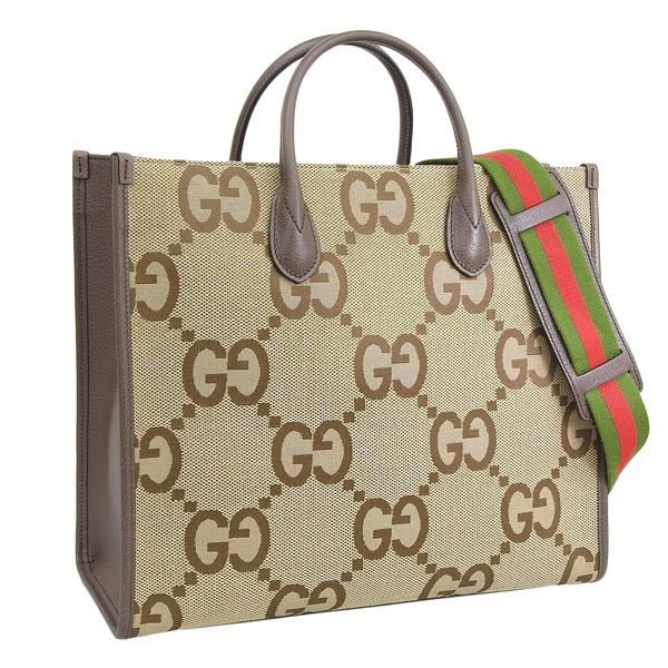 グッチ バッグ メンズ 2WAY トートバッグ ジャンボGGキャンバス ベージュマルチ 678839UKMDG2570 GUCCI A4対応 母の日 土日祝も毎日発送します