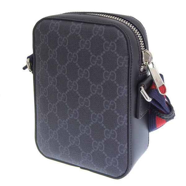 グッチ バッグ メンズ レディース ショルダーバッグ アウトレット GGスプリームキャンバス ブラック SHOULDER BAG 682357K5RLN1095 GUCCI
