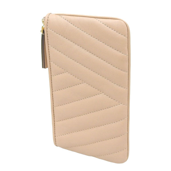 トリーバーチ TORY BURCH KIRA CHEVRON PHONE WALLET 長財布 財布 レザー デヴォンサンド ベージュ系 レディース 75602-288 レディース 女性 プレゼント ブランド ギフト 新生活 一粒万倍日 母の日 土日祝も毎日発送します