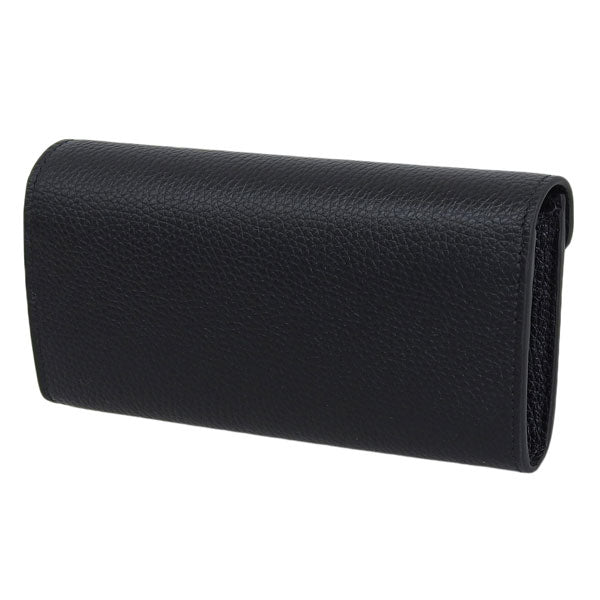 グッチ 財布 レディース 長財布 アウトレット レザー ブラック O WWL(271M) 779776A7M0T1000 GUCCI