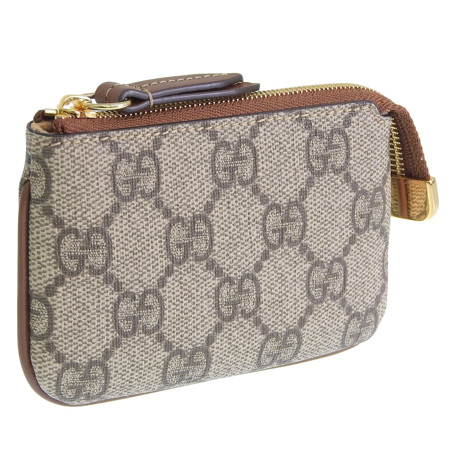 グッチ コインケース 小銭入れ レディース アウトレット GGスプリームキャンバス ブラウンマルチ O K.CASE 779809KHNKG8534 GUCCI