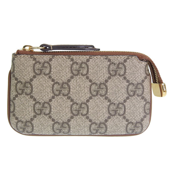 グッチ コインケース 小銭入れ レディース アウトレット GGスプリームキャンバス ブラウンマルチ O K.CASE 779809KHNKG8534 GUCCI