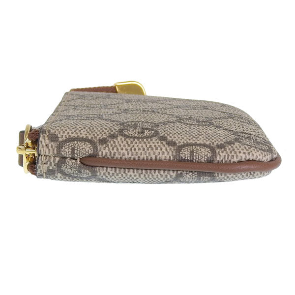 グッチ コインケース 小銭入れ レディース アウトレット GGスプリームキャンバス ブラウンマルチ O K.CASE 779809KHNKG8534 GUCCI