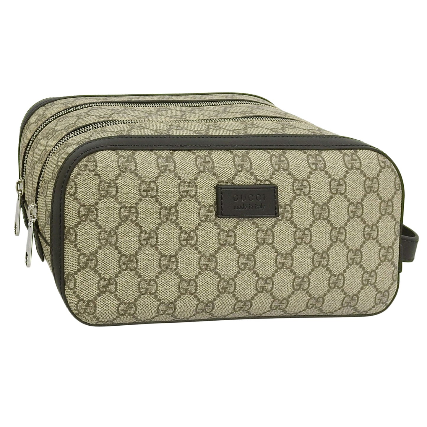 グッチ バッグ メンズ レディース セカンドバッグ アウトレット ベージュ×ブラック O TOILETRY 779861K5RMN9769 GUCCI