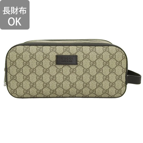 グッチ バッグ メンズ レディース セカンドバッグ アウトレット ベージュ×ブラック O TOILETRY 779861K5RMN9769 GUCCI