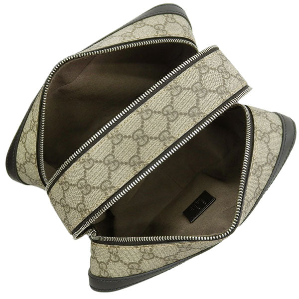 グッチ バッグ メンズ レディース セカンドバッグ アウトレット ベージュ×ブラック O TOILETRY 779861K5RMN9769 GUCCI
