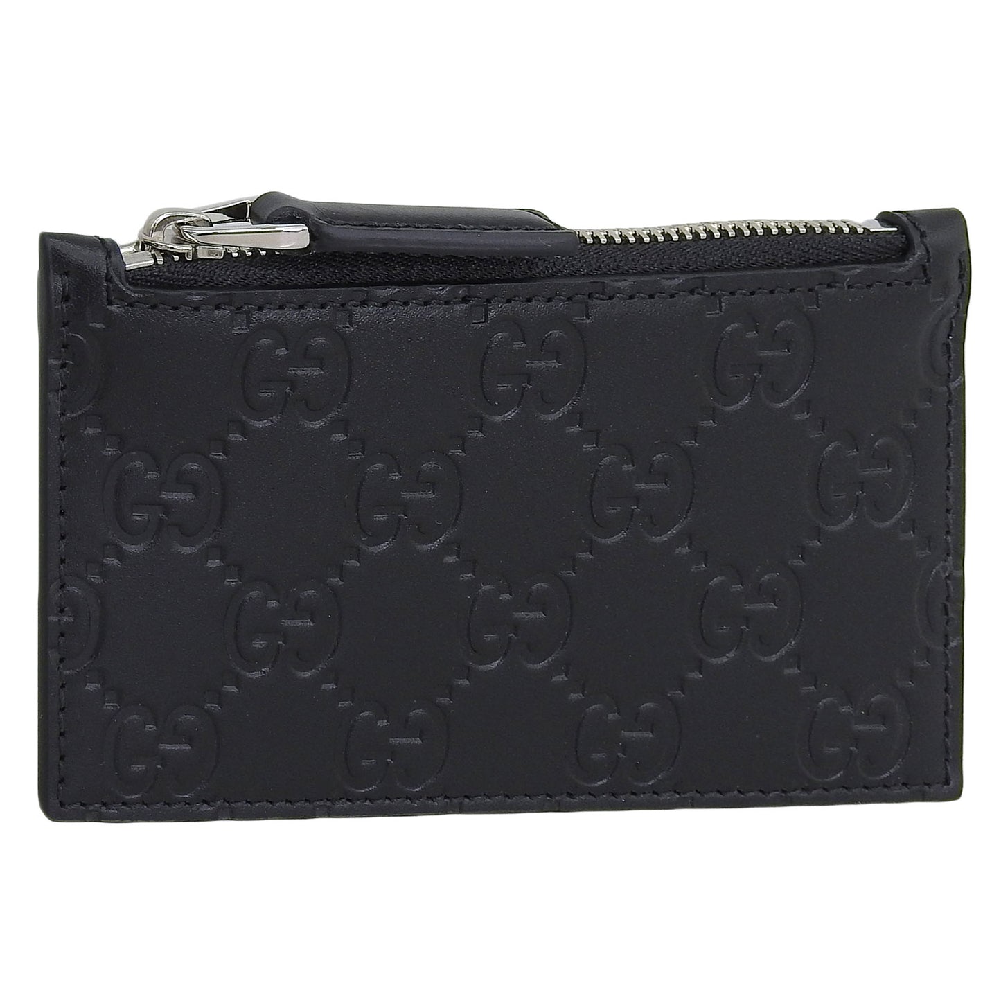 グッチ 財布 メンズ カードケース コインケース アウトレット レザー ブラック O C.CASE(680) 779876CWC1N1000 GUCCI