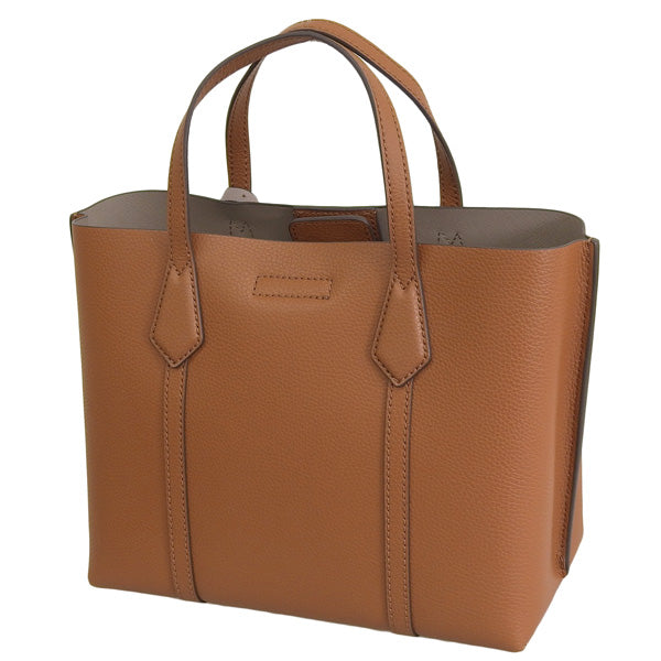 トリーバーチ バッグ レディース ショルダーバッグ レザー ブラウン PERRY TRIPLE-COMPARTMENT SMALL TOTE 81928-905 TORY BURCH 母の日 土日祝も毎日発送します