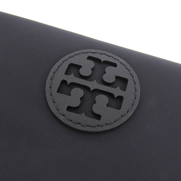 トリーバーチ コスメポーチ 化粧ポーチ レディース アウトレット ナイロン ブラック MEDIUM NYLON COSMETIC CASE 88367-001 TORY BURCH