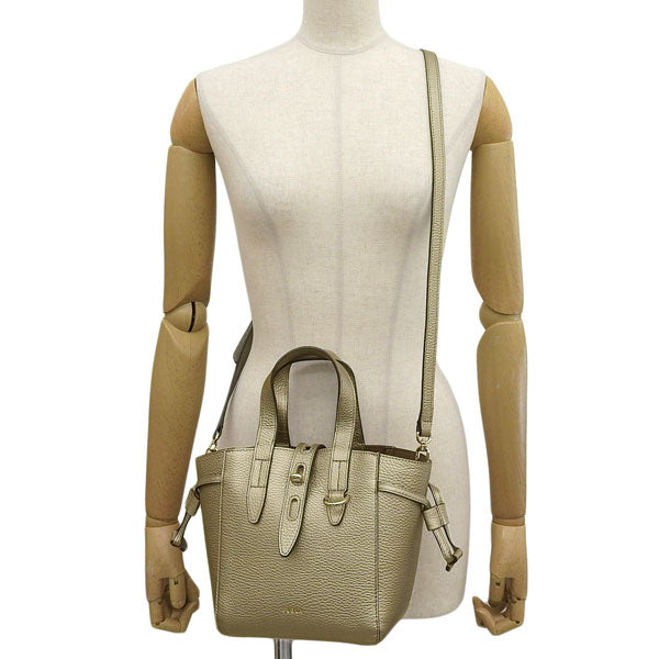 フルラ バッグ レディース ショルダーバッグ トートバッグ 2WAY アウトレット レザー トープメタル ネット ミニ FURLA NET-TOTE MINI BAG BASRFUAR52000TAM00