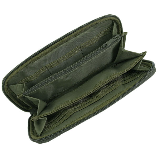 ブリーフィング 財布 メンズ レディース 長財布 アウトレット オリーブ QL ROUND WALLET L BOA201A07-067 BRIEFING