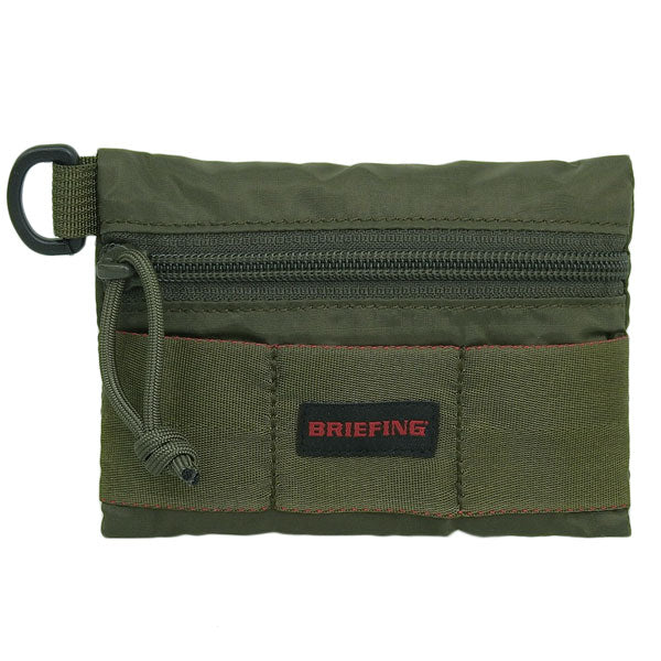 ブリーフィング ミニポーチ 小物入れ メンズ レディース アウトレット オリーブ UL FLAT POUCH S BOA203A09-067 BRIEFING