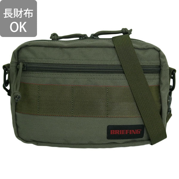 ブリーフィング バッグ メンズ レディース 2WAY ショルダーバッグ ボディバッグ アウトレット オリーブ QL ZIP LINER BOA203L02-067 BRIEFING