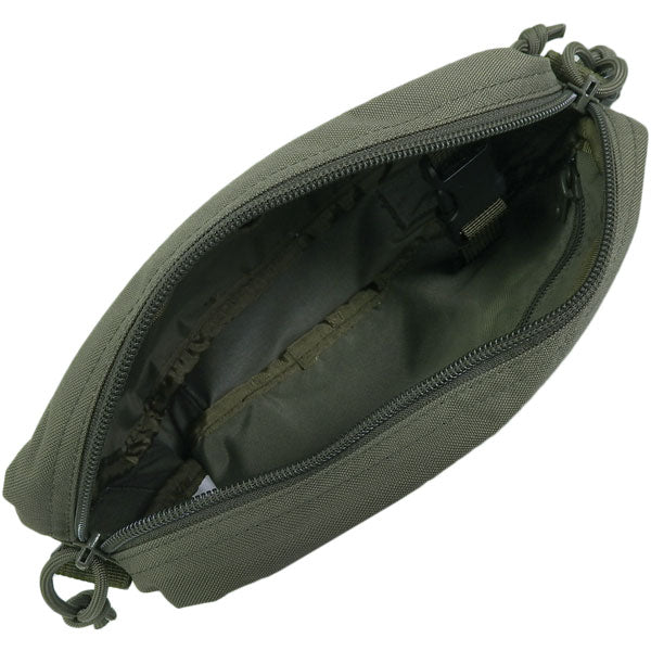 ブリーフィング バッグ メンズ レディース 2WAY ショルダーバッグ ボディバッグ アウトレット オリーブ QL ZIP LINER BOA203L02-067 BRIEFING