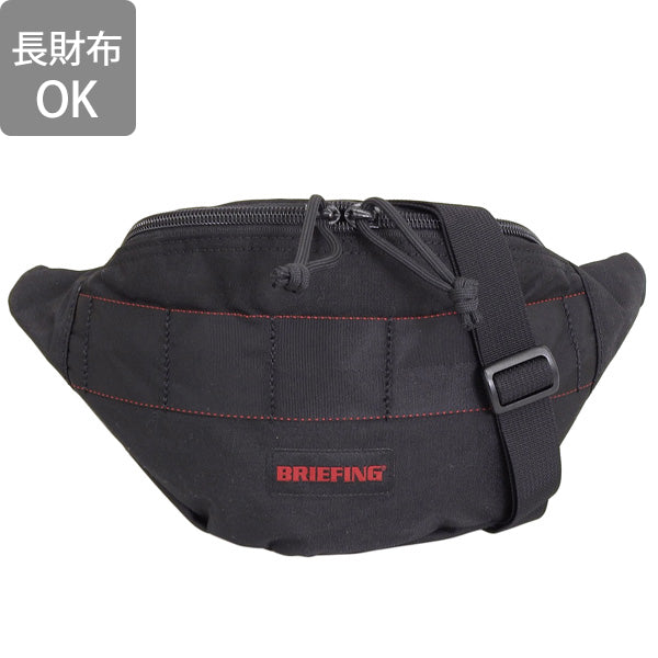 【父の日 6月16日】ブリーフィング バッグ メンズ レディース ボディバッグ アウトレット ナイロン ブラック QL SLING OL BOA223L11-010 BRIEFING
