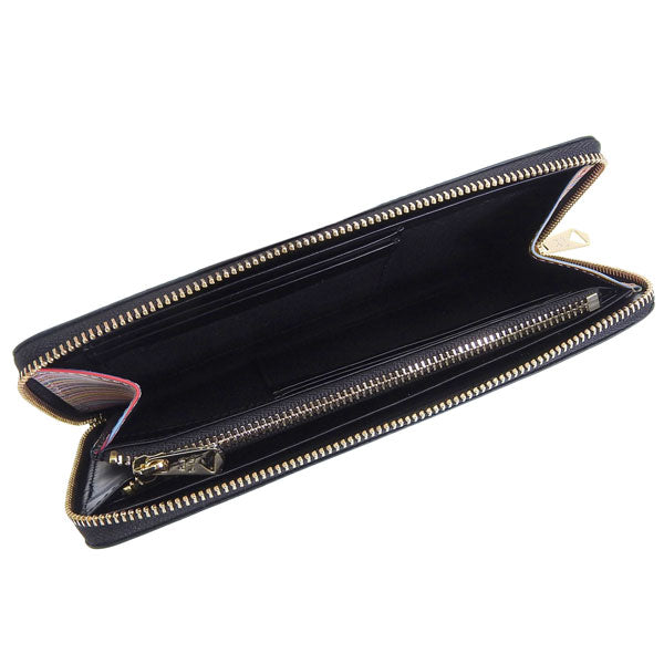 ポールスミス 財布 メンズ 長財布 アウトレット レザー ブラック ラウンドファスナー BPS566-10 PAUL SMITH