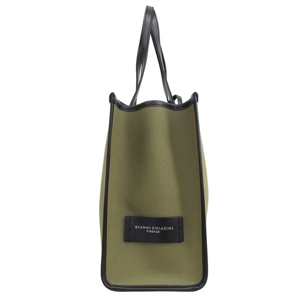 ジャンニキャリーニ バッグ レディース トートバッグ キャンバス グリーン MARCELLA BS6850 22PE CNV SE MILITARE CORDA GIANNI CHIARINI ブランド a4 A4サイズ 母の日 土日祝も毎日発送します
