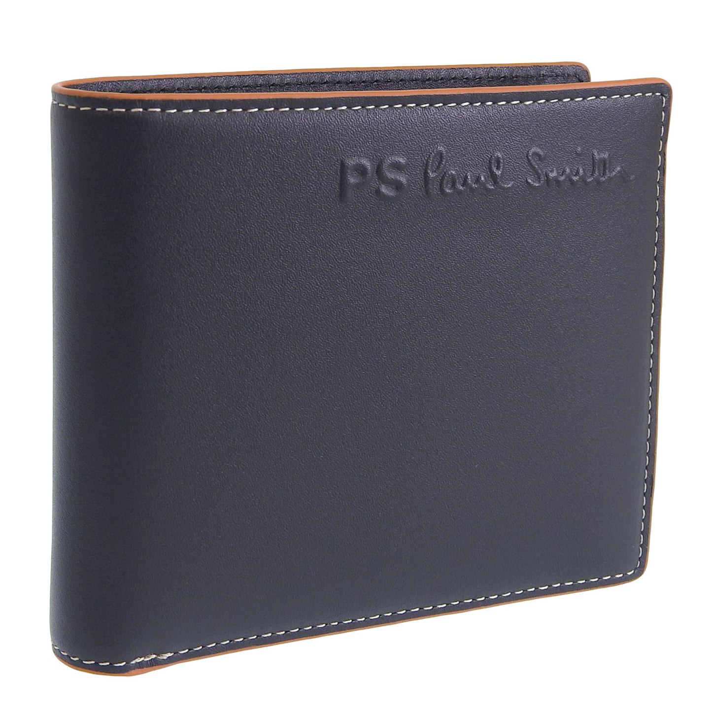ポールスミス 財布 メンズ 二つ折り財布 アウトレット レザー ブラック BYP056-10 PAUL SMITH