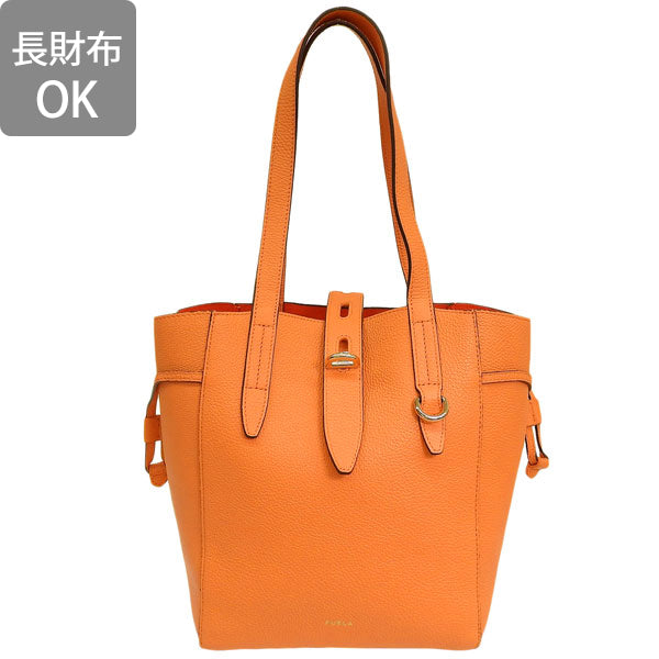 フルラ バッグ レディース トートバッグ アウトレット レザー オレンジ FURLA NET TOTE M BAG BZT0FUAHSF0001275S