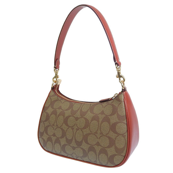 コーチ バッグ レディース 2WAY ショルダーバッグ アウトレット カーキ/レッドウッドマルチ SIGNATURE SNOOPY PATCHES TERI CE848IMT1O COACH 母の日 土日祝も毎日発送します