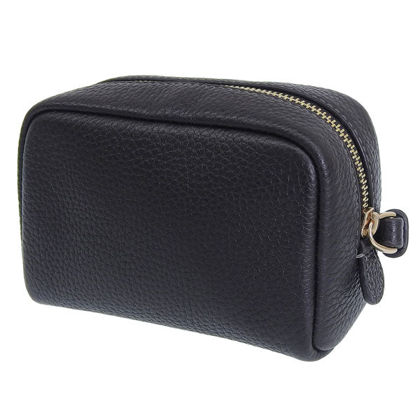 コーチ ポーチ レディース アウトレット リストレット レザー ブラック PCH WRST PBBLD LTH CW906IMBLK COACH