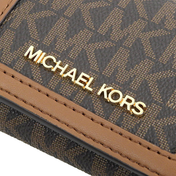 マイケルコース 財布 レディース 三つ折り財布 アウトレット レザー ブラウン D35F3GTVD0B-BROWN MICHAEL KORS 母の日 土日祝も毎日発送します