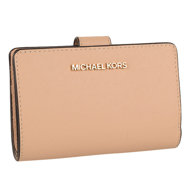 マイケル マイケルコース MICHAEL MICHAEL KORS ショップ袋付き 二つ折り財布 アウトレット d35f7gtvf2l-buff ブランド 母の日 土日祝も毎日発送します