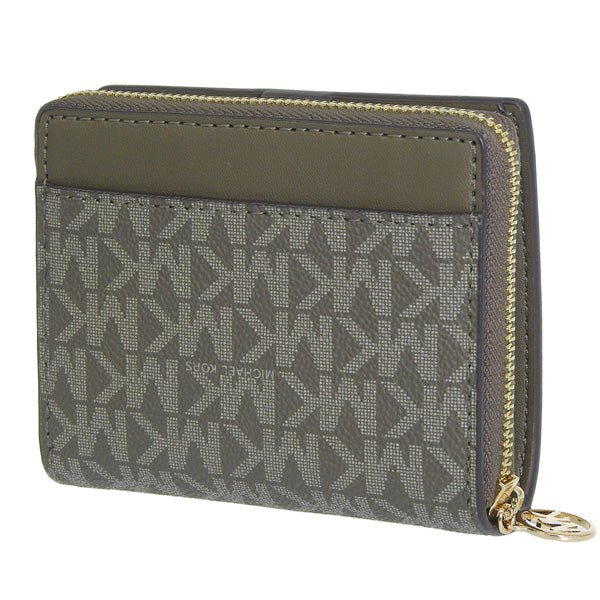 マイケルコース 財布 レディース 三つ折り財布 アウトレット オリーブ JET SET TRAVEL D35H3GTVF6B-OLIVE MICHAEL KORS