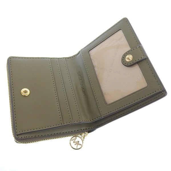 マイケルコース 財布 レディース 三つ折り財布 アウトレット オリーブ JET SET TRAVEL D35H3GTVF6B-OLIVE MICHAEL KORS
