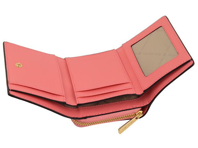 マイケルコース MICHAEL KORS ショップ袋付き 三つ折り財布 アウトレット d35h9gtvz5l-grapef レディース 女性 プレゼント ブランド ギフト 新生活 母の日 土日祝も毎日発送します