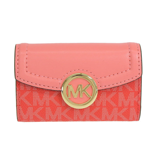 マイケルコース MICHAEL KORS ショップ袋付き 6連キーケース 鍵入れ ホットピンク系 レディース d35s0gftp5b-cormlt アウトレット 母の日 土日祝も毎日発送します