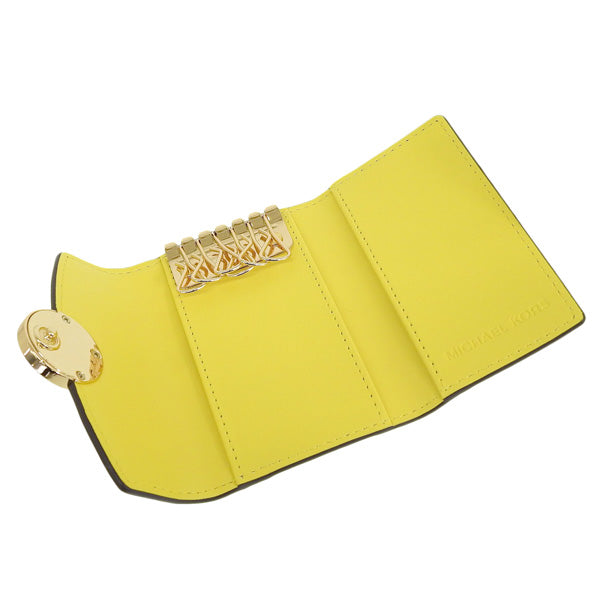 マイケルコース MICHAEL KORS ショップ袋付き 6連キーケース 鍵入れ イエロー系 レディース d35s0gftp5b-sunmlt 母の日 土日祝も毎日発送します