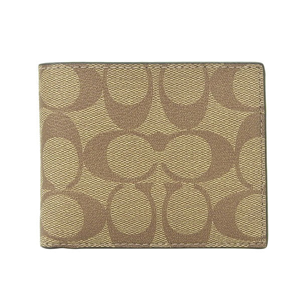 コーチ COACH 二つ折り財布 財布 PVC タン ブラウン系 ブラック レディース f66551qbtn2 レディース 女性 プレゼント ブランド ギフト 母の日 土日祝も毎日発送します