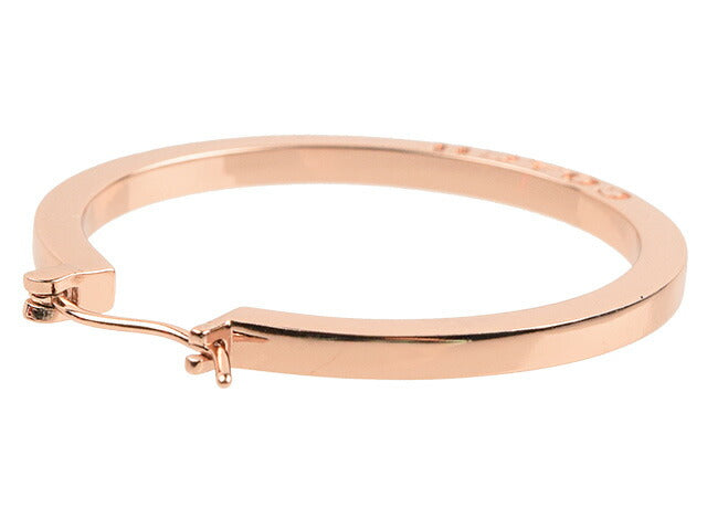 COACH コーチ HOOP EARRINGS ROSEGOLD