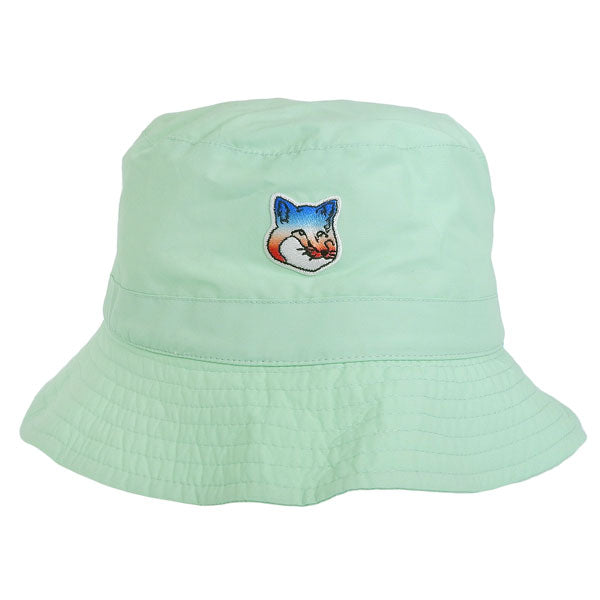 メゾンキツネ 帽子 メンズ レディース バケットハット グリーン IU06172WC0012P322 MAISON KITSUNE