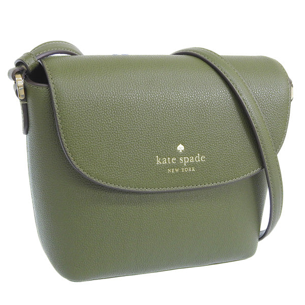 ケイトスペード バッグ レディース ショルダーバッグ 斜め掛け アウトレット レザー グリーン emmie flap crssbdy K8215-302 KATE SPADE 母の日 土日祝も毎日発送します