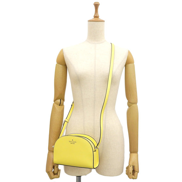 ケイトスペード バッグ レディース ショルダーバッグ アウトレット レザー イエロー PERRY SAFFIANO LEATHER DOME CR K8697-700 KATE SPADE